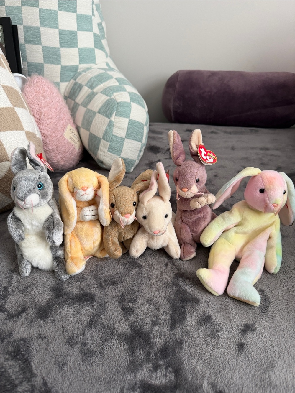 Ty Beanie Babies Rabbit Plush Collection